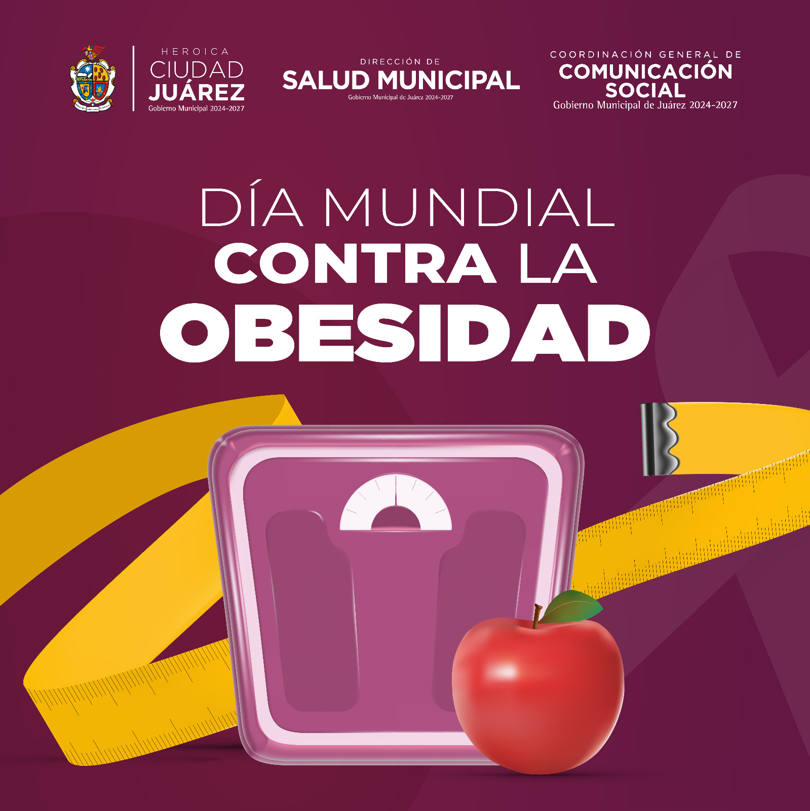 Invita Salud Municipal a prevenir la obesidad con hábitos saludables