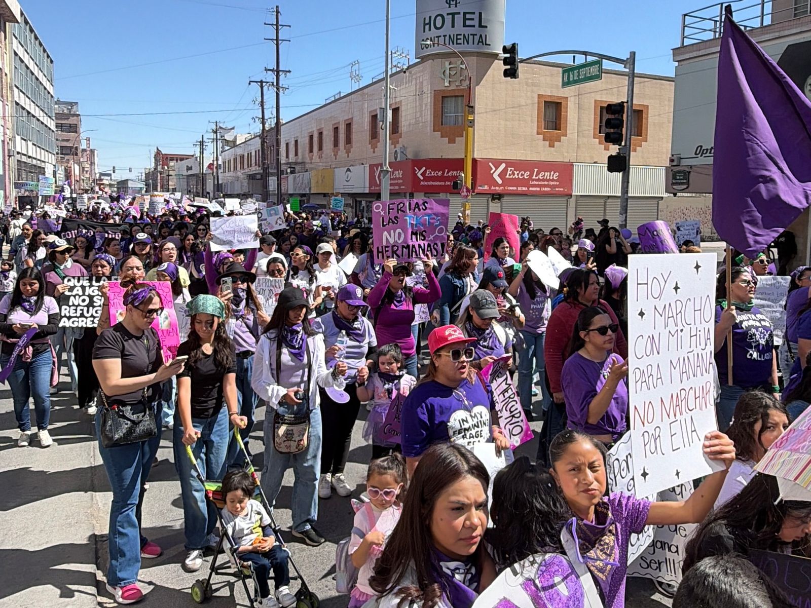 Municipio iniciará limpieza de pintas tras marcha del 8M