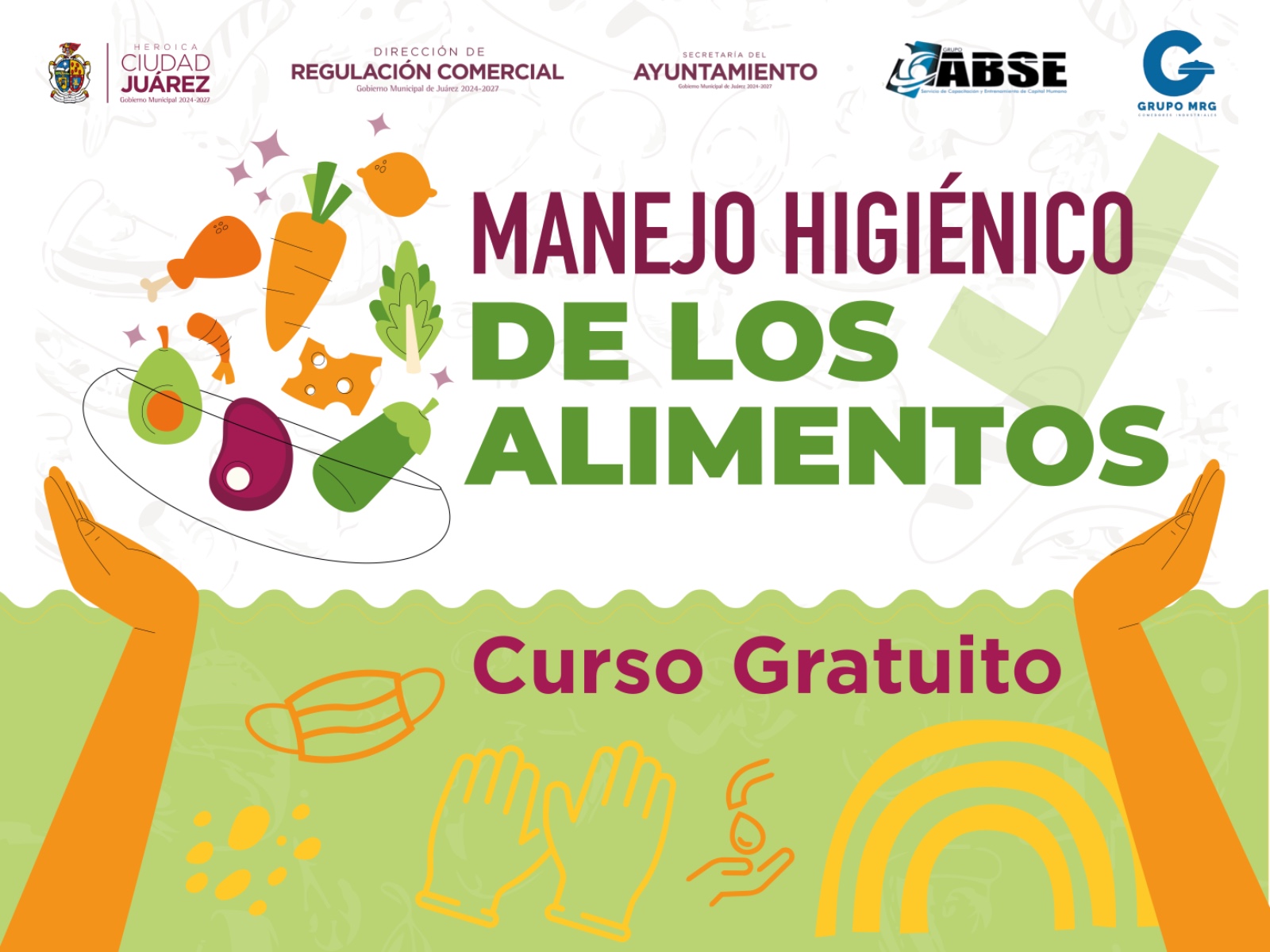 Ofrecen curso gratuito de manejo higiénico de alimentos en la colonia Zaragoza