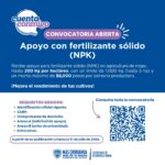 Agricultores de riego ya pueden tramitar el apoyo de fertilizante para sus siembras
