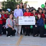 Diputada Xóchitl Contreras fortalece apoyo a la educación en escuela primaria del distrito 5