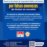 SSPE alerta por amenazas falsas de tiroteos en escuelas