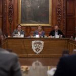 Maru Campos recibe en Palacio de Gobierno a diputados del Congreso del Estado