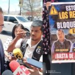 Interpone Juan Carlos Loera denuncia en la FGR ante funcionarios estatales y gobernadora María Eugenia Campos.
