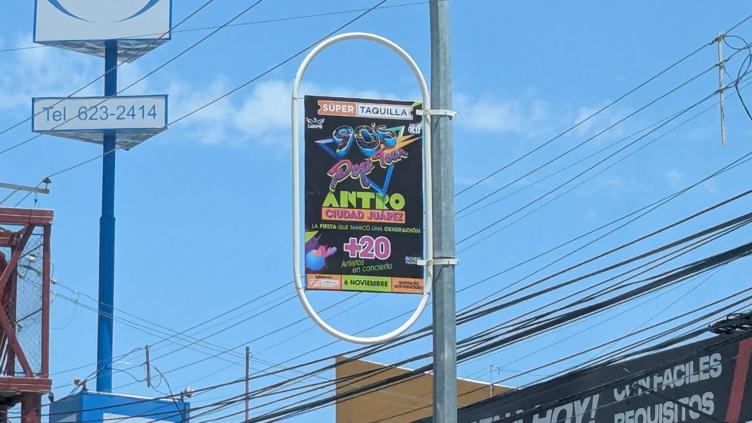 Gobierno municipal dispone el retiro de estructuras publicitarias