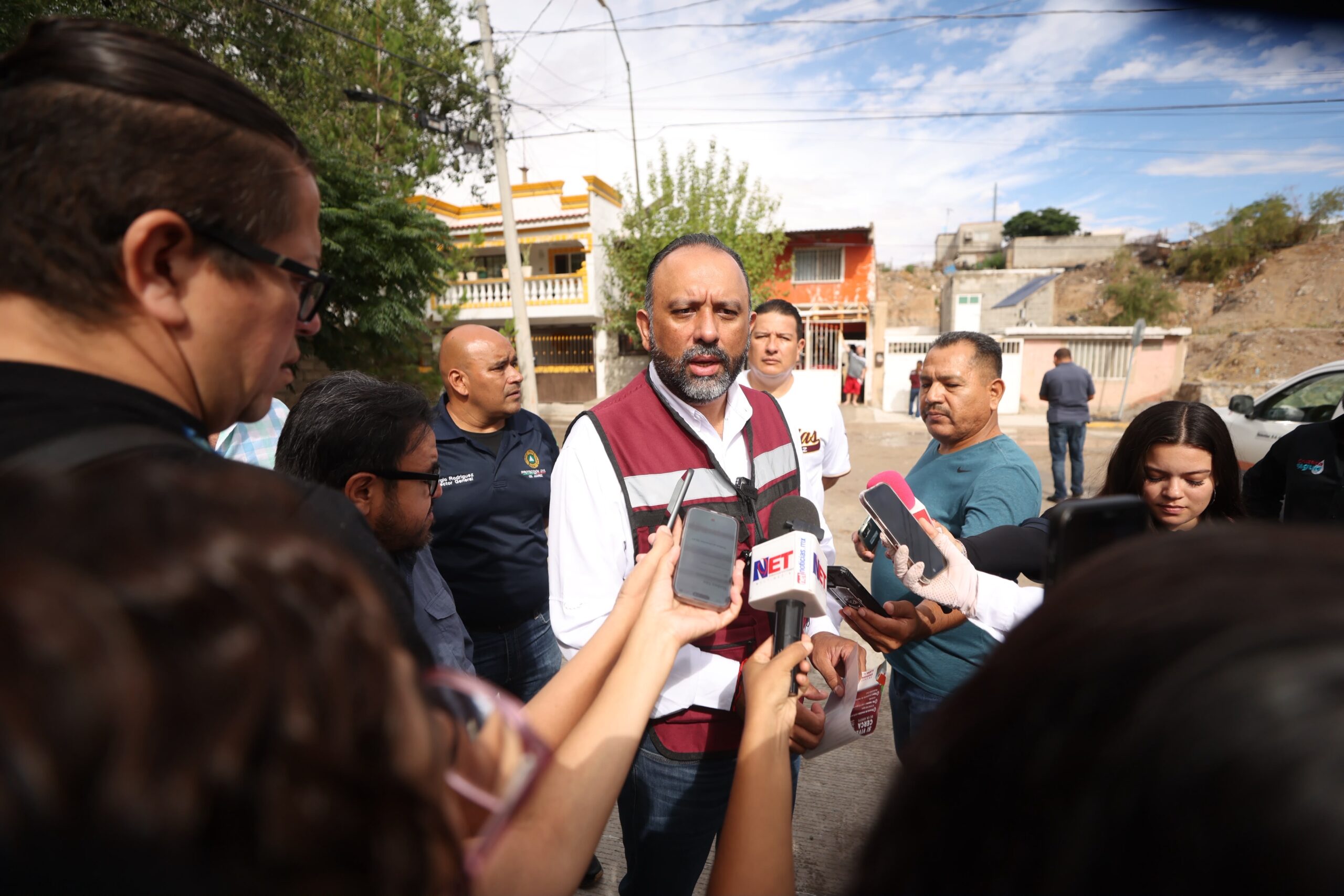 Analiza Municipio intervención estructural en avenida De las Torres por daños en el pavimento