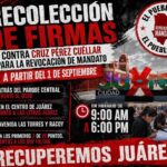 Jesús Saláis acusa a Cruz Pérez de buscar la gubernatura por mayor poder y abandonar Juárez