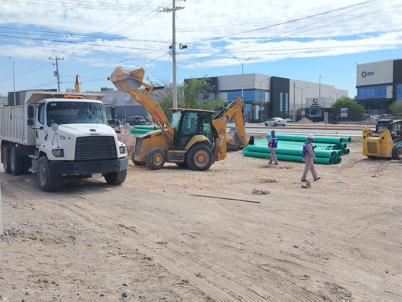 Inicia obra complementaria JMAS en paso deprimido de la Talamas y Torres.