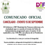 Cancelan Grito de Independencia en Nonoava por inseguridad