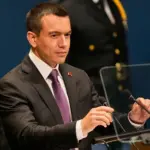 Presidente de Ecuador pide en ONU ayuda para cortar flujos ilícitos del crimen organizado