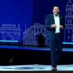 Presenta Marco Bonilla alcalde de Chihuahua su quinto informe en el Centro de Convenciones