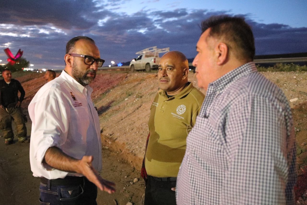 Prevención evitó afectaciones mayores por crecida del Río Bravo, afirma alcalde