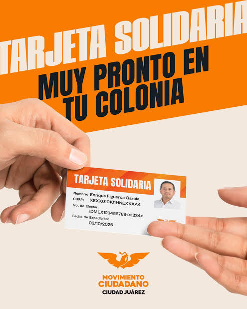 Inicia MC entrega de Tarjetas Solidarias en Ciudad Juárez, suman 400 en 10 días.