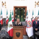 Mensaje de la Gobernadora Maru Campos efectuado en el Salón Gobernadores del Palacio de Gobierno, para anunciar cambios en su Gabinete