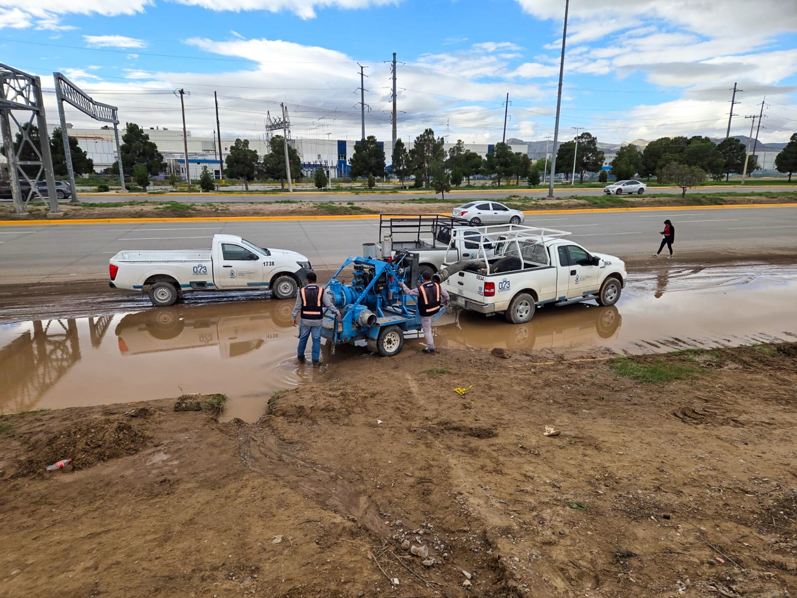 Concluye JMAS trabajos de atención a contingencia en Juan Pablo II.